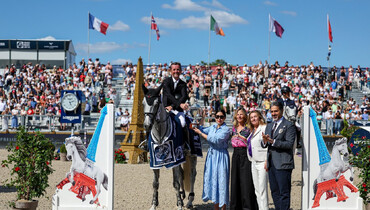 Ecstatic home win for Marc Dilasser and Make my Day Z du Gevres on final day of Longines Global Champions Tour of Paris