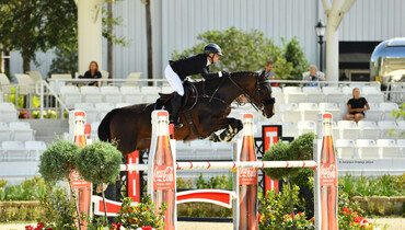 Erynn Ballard and Gucci take flight in the $62,500 Fresh From Florida Grand Prix CSI2*