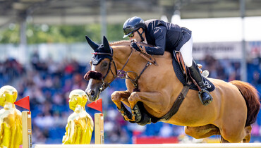 Abdel Said and Arpege du Ru speed to the win in the CSIO5* 1.50m STAWAG-Prize at CHIO Aachen 2024