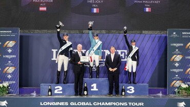 Ines Joly and Ambassador Z win the  €1.5 million Longines Global Champions Tour Grand Prix du Prince de Monaco