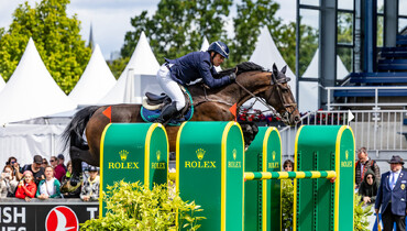 Robert Whitaker and Evert best in the CSIO5* 1.45m Mystic Rose Prize at CHIO Aachen