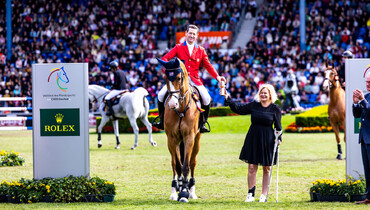 McLain Ward receives the Prize of the Federal Minister of the Interior and Community at CHIO Aachen 2024
