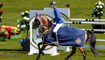Julien Gonin and Estrella de La Batia best in the CSIO5* 1.45m Agria Trophy in Falsterbo