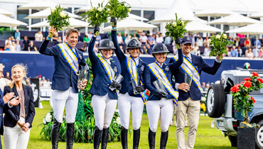 Home win for Sweden in the CSIO5*  Agria Falsterbo Nations Cup 2024