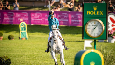 Luciana Diniz and Vertigo du Desert top Friday's CSI5* 1.55m Prix Mars & Co in Dinard