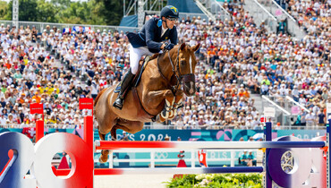 Thrills and spills from the Olympic team final in Versailles
