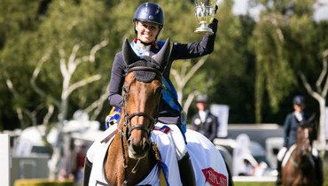Chloe Winchester makes winning debut in Queen's Cup