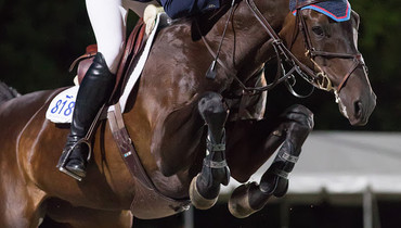 Strauss shocks veterans as she runs away with the $50,000 Horseware Ireland Grand Prix