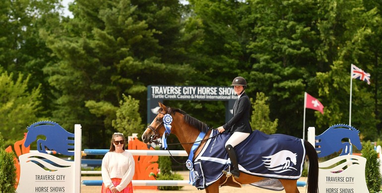 Cathleen Driscoll clocks another Traverse City win in $32,000 CSI3* Two-Phase