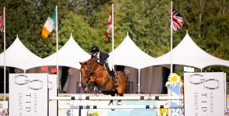 Laurie goes gate to wire in CSI3* George & Dianne Tidball Legacy Welcome at Thunderbird Show Park