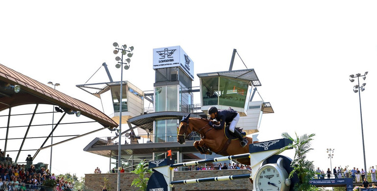 Lorenzo de Luca and Denver de Talma set hearts racing with a victory in the Longines Global Champions Tour Grand Prix of Valkenswaard