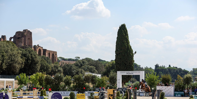 The riders for the Longines Global Champions Tour of Rome