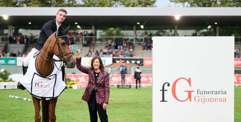 Emeric George and Dune du Ru top Thursday's CSI4* 1.50m Funeraria Gijonesa Trophy in Gijón