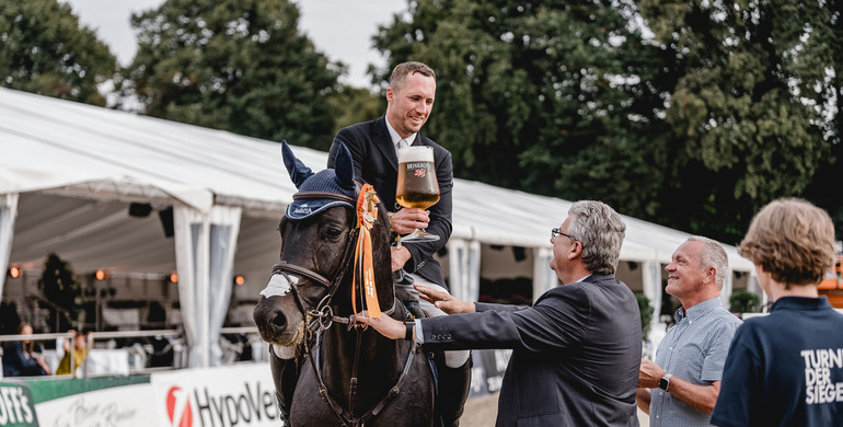 Kristaps Neretnieks and Palladium KJV win the CSI4* 1.50m Brinkhoff's No. 1 Prize in Münster