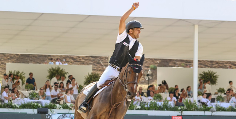 ‘A dream come true’ as Victor Bettendorf and Foxy de La Roque win Longines Global Champions Tour Grand Prix of Rome