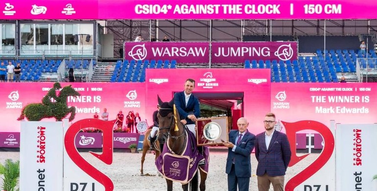 Mark Edwards and Royale Tale top Thursday's Grand Prix qualifier in Warsaw