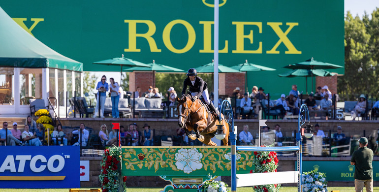 Kevin Staut and Beau de Laubry Z win the CSIO5* 1.60m Tourmaline Oil Cup at Spruce Meadows 'Masters'