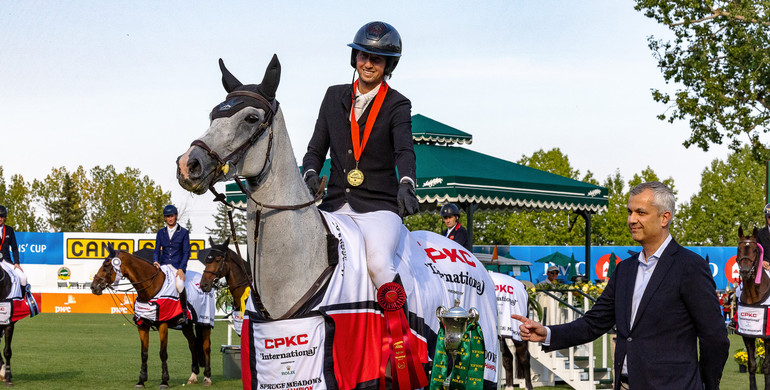 Martin Fuchs and Leone Jei retain the title in CPKC ‘International’ Grand Prix presented by Rolex at Spruce Meadows