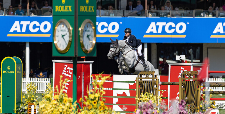 The horses and riders for CSI5* Spruce Meadows 'Pan-American' 2025