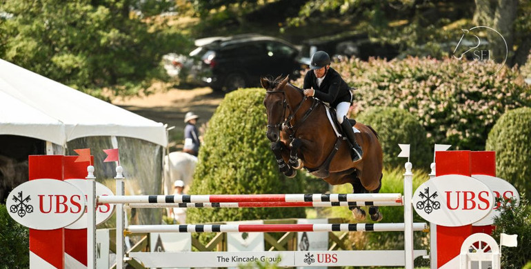 Simpson blazes to victory in $38,700 FEI 4* Speed Stake at 2024 Old Salem Farm September Horse Shows