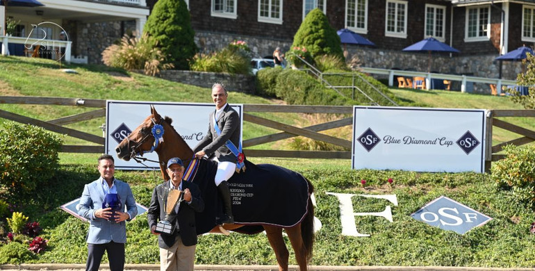 Rodrigo Pessoa and Starman take top honors in inaugural $200,000 Blue Diamond Cup presented by Old Salem Farm