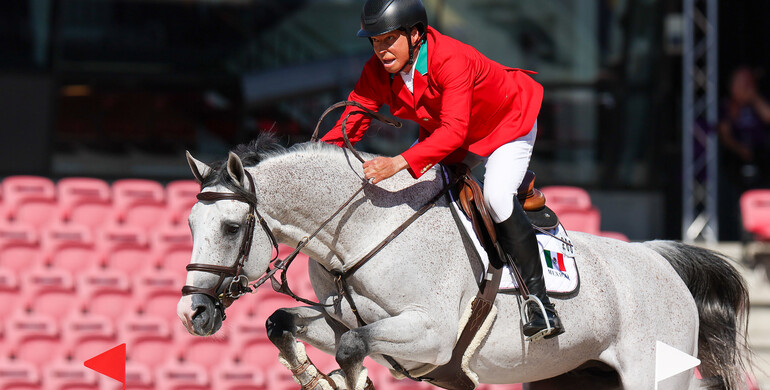 Federico Fernandez and Romeo take a home win in the CSI5* 1.60m GNP Grand Prix in San Miguel de Allende
