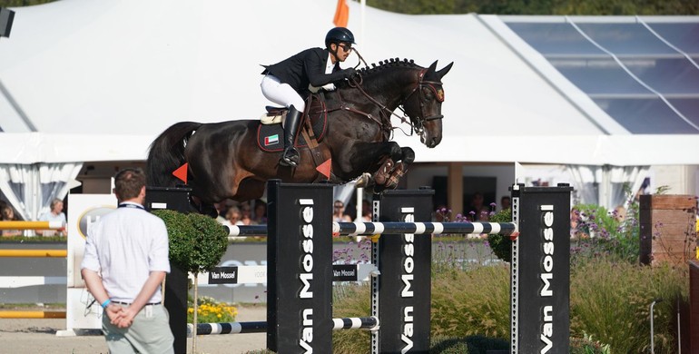 Enjoy de la Mure and Omar Abdul Aziz Al Marzooqi triumph in the FEI Zangersheide Sires of the World in Lanaken