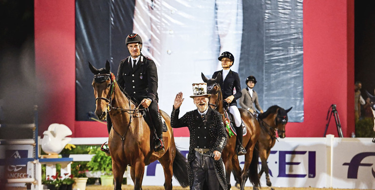 Emanuele Gaudiano and Nikolaj de Music top the CSI4*-W 1.50m Prix De Dakhla in Tetouan