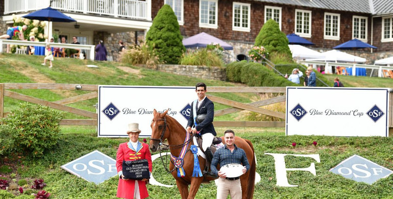 Ferreira De Carvalho back on top in $125,000 Old Salem Farm 3* Grand Prix at 2024 Old Salem Farm September Horse Shows