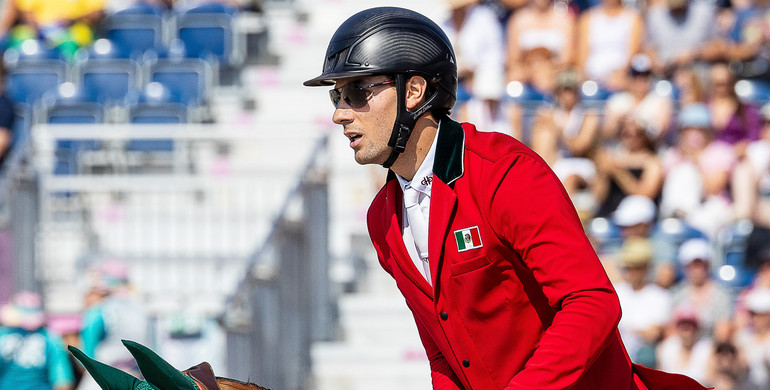 Carlos Hank Guerreiro and H5 Ganesh Hero Z top Sunday's CSI5* 1.50m Playdoit Trophy in San Miguel de Allende