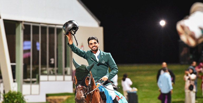 Khaled Almobty and Davenport VDL win the CSIO4*-W 1.50m Prix Maroc Telecom in Rabat