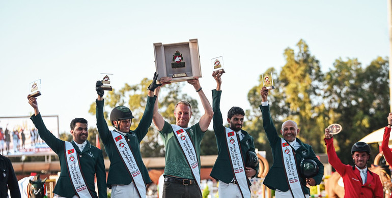 Saudi Arabia wins the CSIO4*-W 1.50m Ministere de l'Education Nationale, Pre-Scolaire et des Sports Nations Cup in Rabat