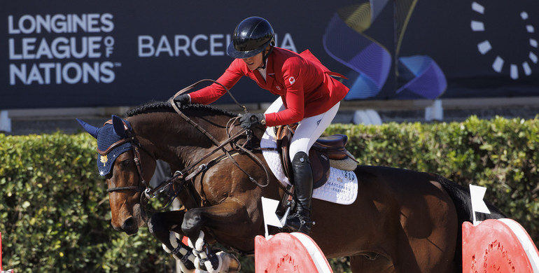 Kara Chad and Igor GPH speed to the win in Thursday's CSIO5* 1.50m Porsche Cup in Barcelona