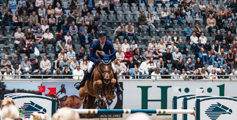 Mario Stevens and Carrie 22 win the CSI5*-W Rikstoto Grand Prix in Oslo