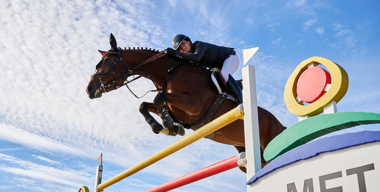 Stephi de Boer and Querida best in the CSI3* CHG Grand Prix at Autumn MET 2024