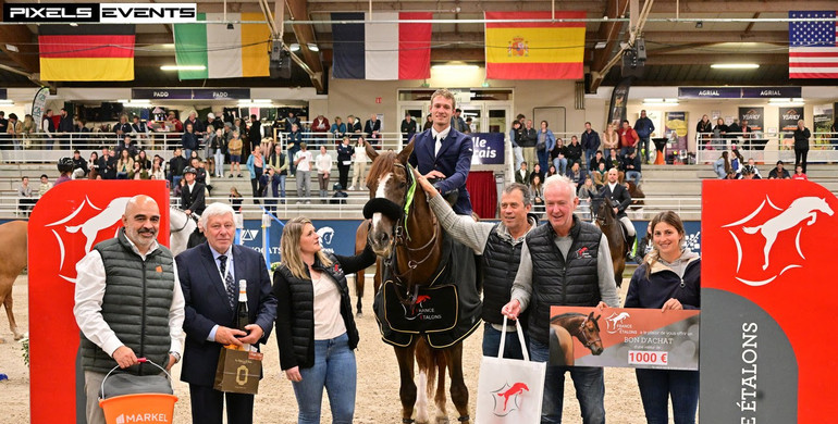 Nicolas Layec and Best of Iscla win Thursday's CSI4* 1.50m Prix France Etalons in Saint-Lô