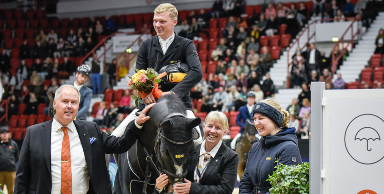 Philipp Schulze Topphoff and Carla NRW best in Friday's CSI5*-W 1.50m presented by Pohjola in Helsinki