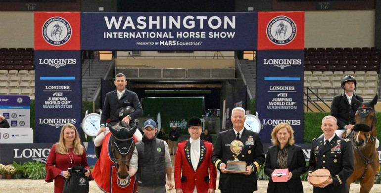 Friday fun for Swail and Mendoza at the 2024 Washington International Horse Show
