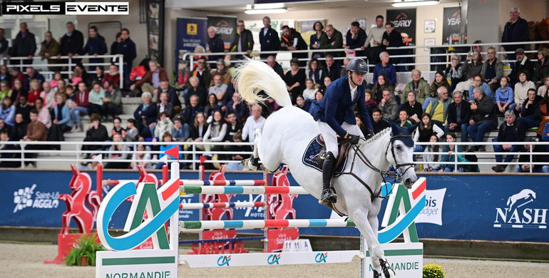 Gregory Wathelet and Betty du Prieure top Saturday's CSI4* 1.45m Prix Crédit Agriole Normandie