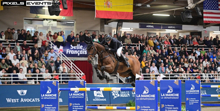 Rik Hemeryck and Inoui du Seigneur top the CSI4* 1.55m Grand Prix du Département de la Manche
