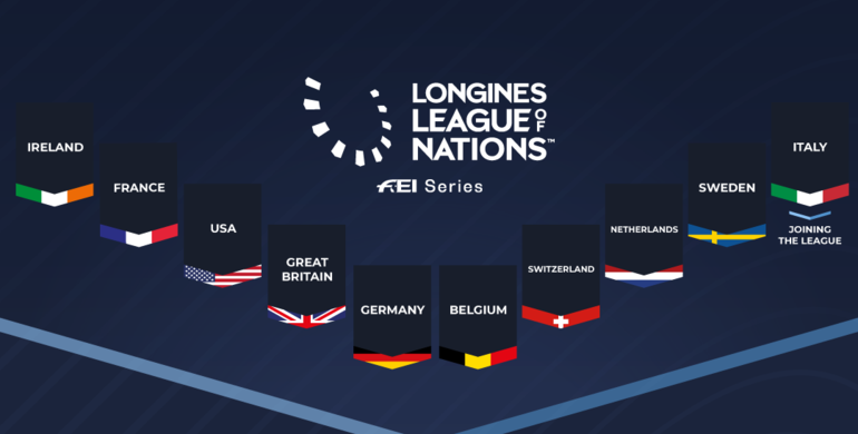 Longines League of Nations™ 2025 qualified teams announced