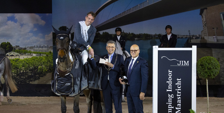 Bucket-list victory for Harrie Smolders in the CSI4* 1.55m Grand Prix of Maastricht