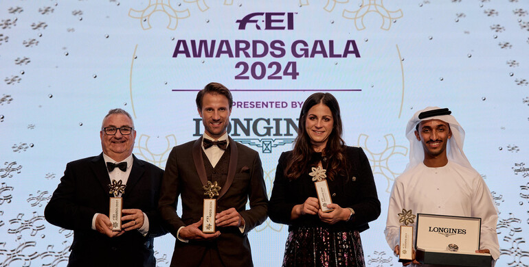 Omar Abdul Aziz Al Marzooqi and Christian Kukuk awarded as Longines FEI Rising Star and Peden Bloodstock FEI Best Athlete 2024