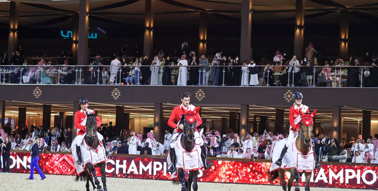 Stockholm Hearts powered by H&M We Love Horses triumphs in the GCL Super Cup Final