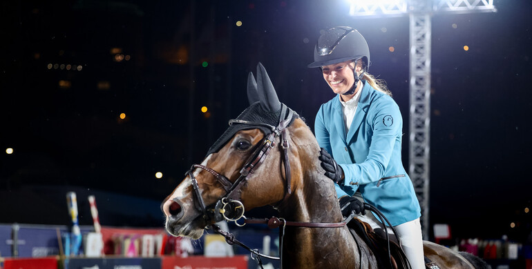 Ines Joly’s Ambassador Z to AS Sport Horses’ Samuel Hutton