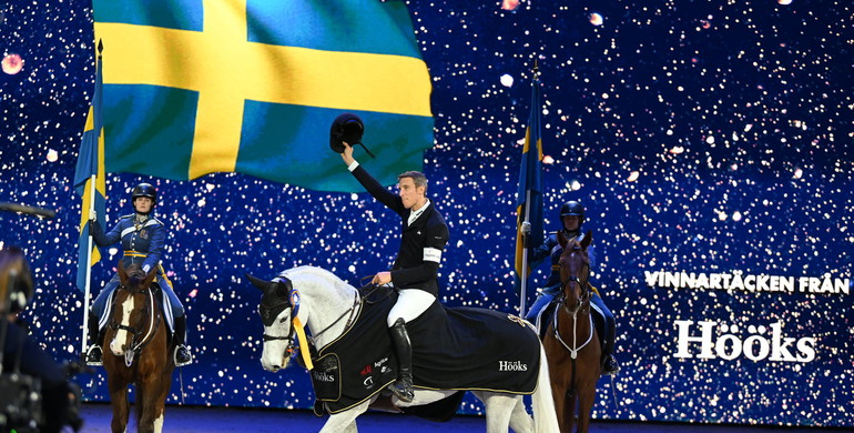 Home win for Henrik von Eckermann and Calizi in the CSI4* 1.45m presented by Hööks in Stockholm
