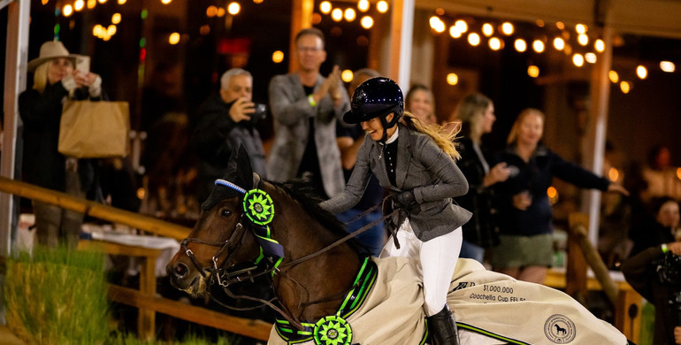 Ashlee Bond cashes in for Coachella Cup