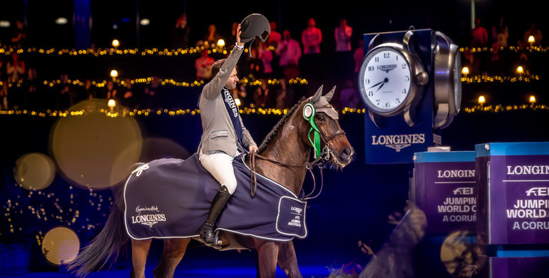Philipp Weishaupt and Coby conquer the Longines FEI Jumping World Cup™ in La Coruña