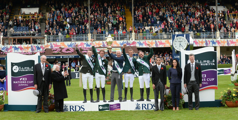 The Irish team takes an amazing home win in Dublin