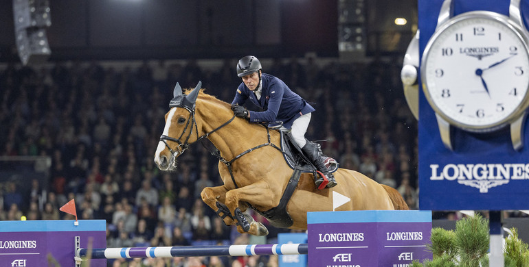 Hans-Dieter Dreher and Vestmalle des Cotis end the year with a Longines FEI Jumping World Cup™ win in Mechelen